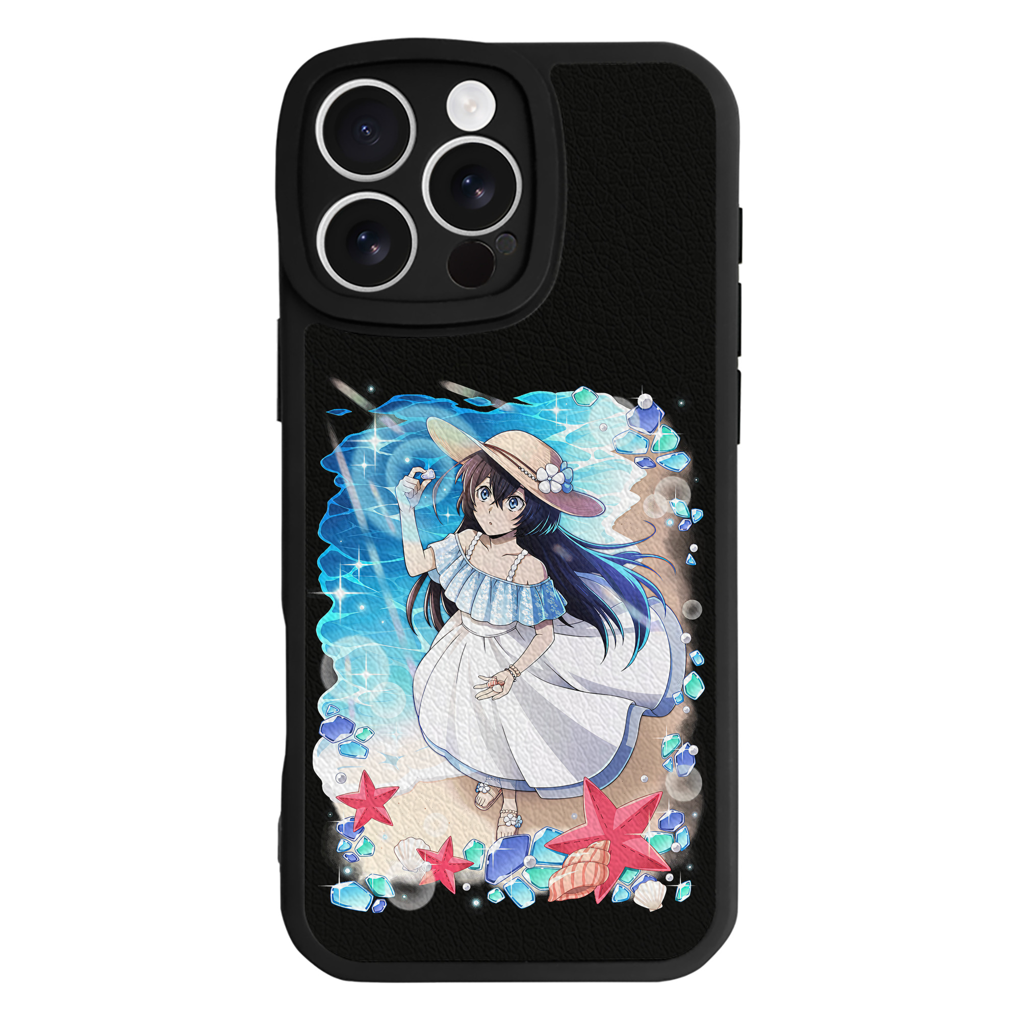 （画像用） 文豪ストレイドッグス Bungo Stray Dogs 【iPhone 16シリーズ対応】シリコンスマホケース（レザー調） 材質：シリコン